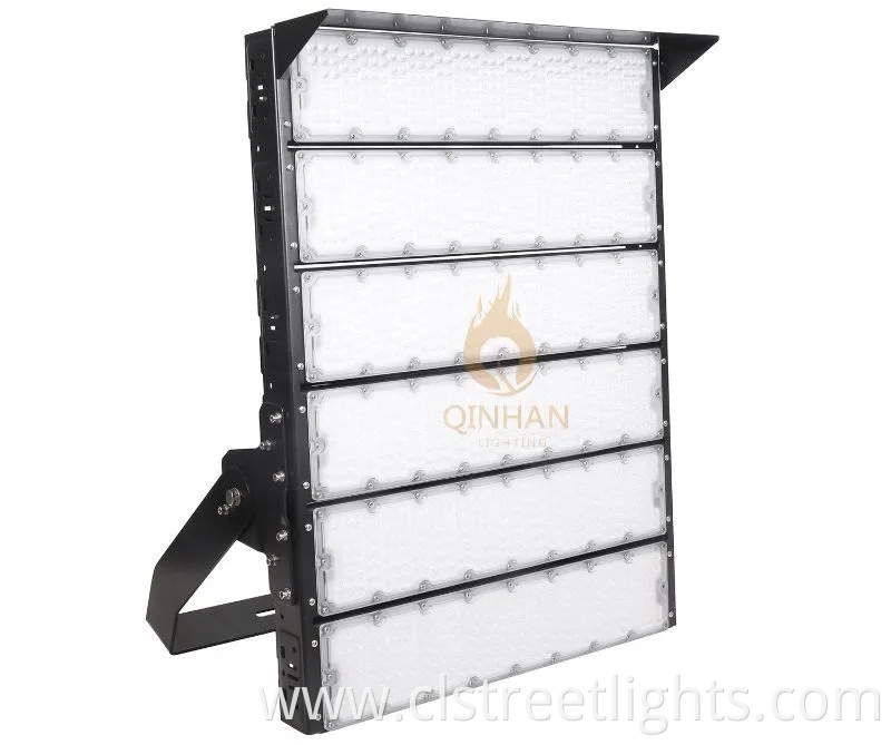 250W 500W 750W 1000W1500W IP66 High Mast LED Flood Projector Search Light for Outdoor Stadium Sport Court Lighting